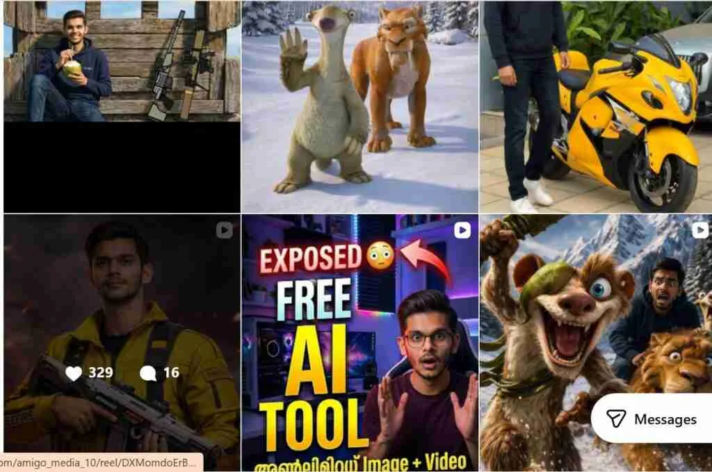 Ai videos from instagram