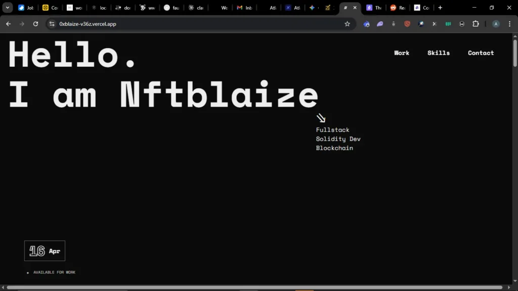 My Portfolio Website
