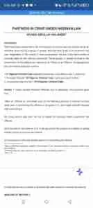 Legal Article — Partners in Crime Under Nigerian Law