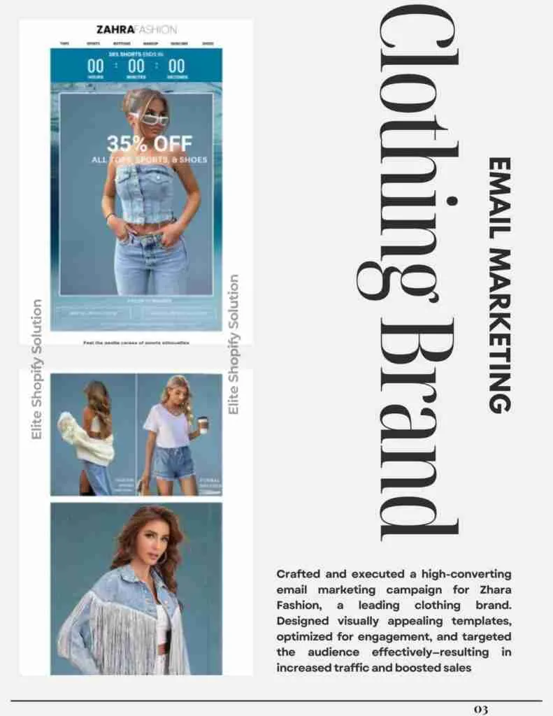 Email Marketing For A Clothing Brand