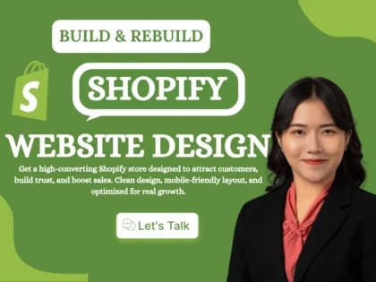 I will design and develop a high converting Shopify store