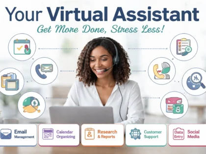 I will be your professional virtual assistant for admin, scheduling, and research tasks