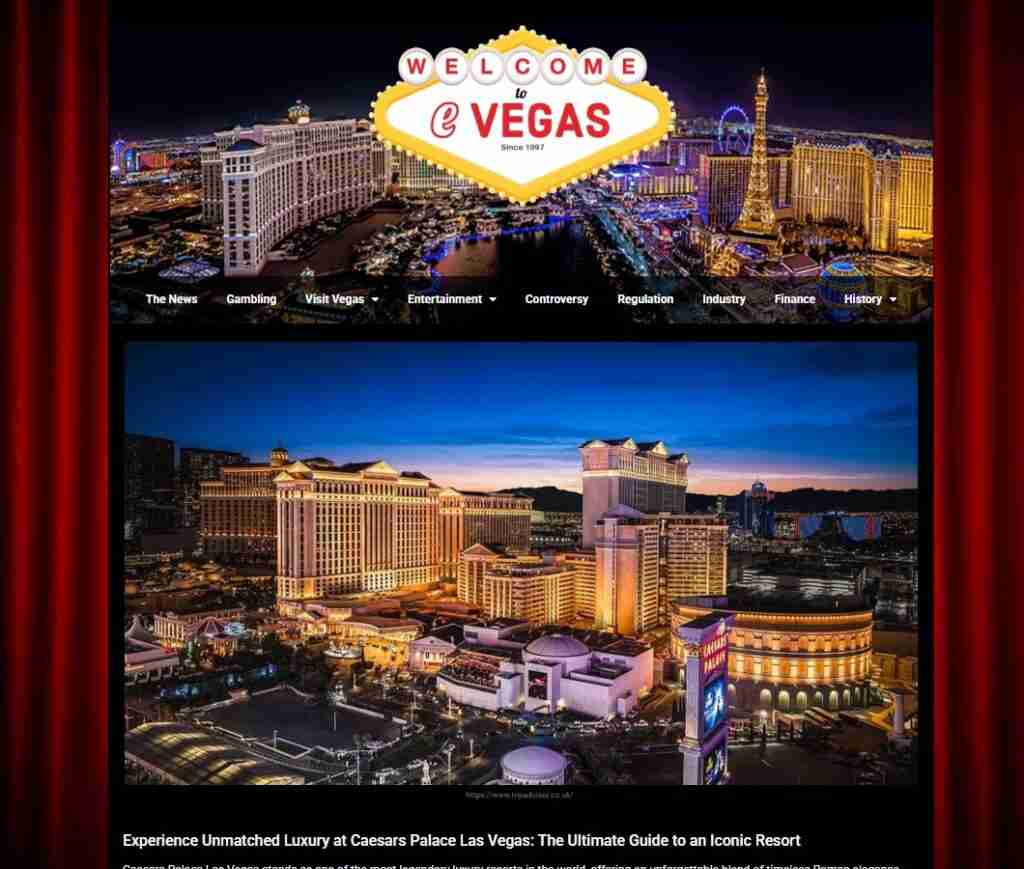 1x E-Vegas.com Guest Post | Premium Las Vegas Authority Placement