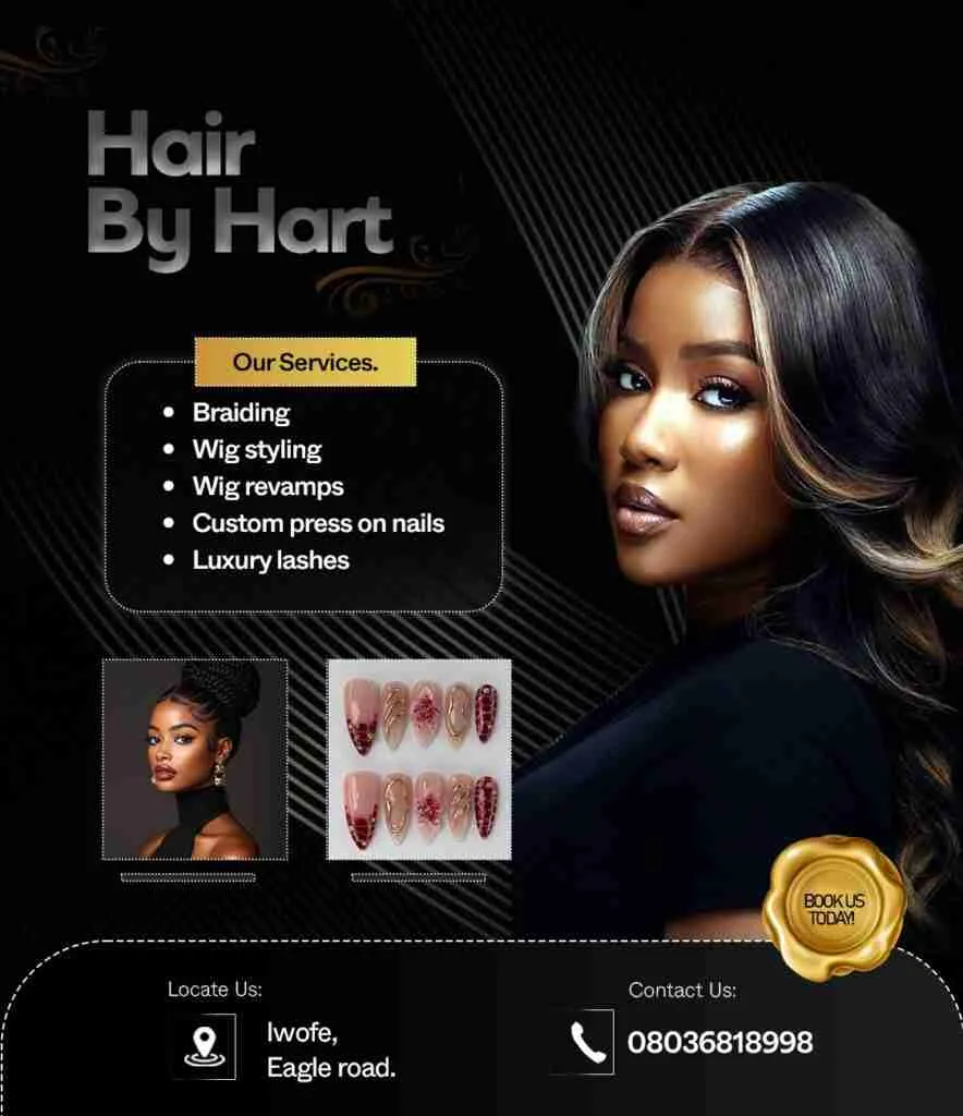 Hair by Hart — Promotional Flyer Design