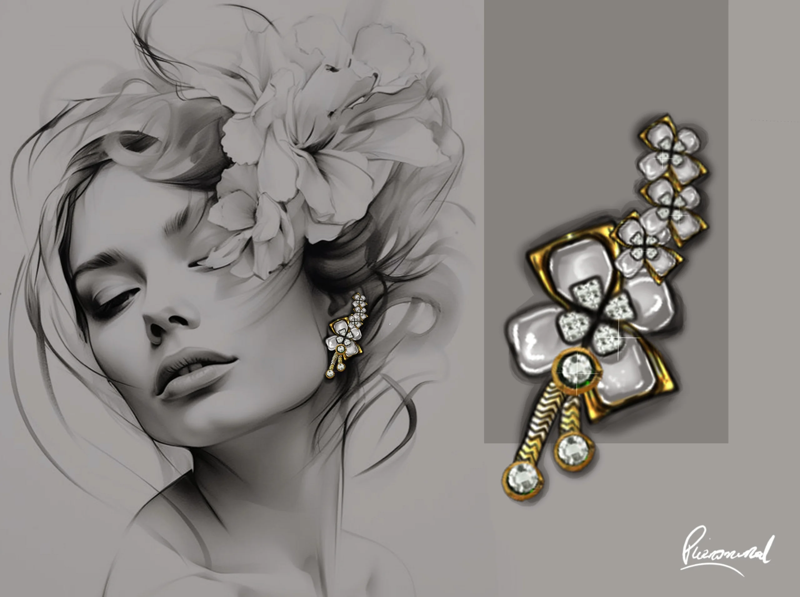 I Will Design Custom Jewelry Sketches, Rings, Necklaces &Amp; Pendants With Manufacturing Guides 2 I Will Design Custom Jewelry Sketches, Rings, Necklaces &Amp; Pendants With Manufacturing Guides - Image 2