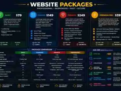 I will build a professional full-stack website for your business