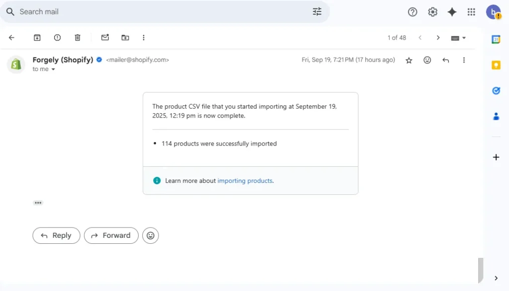 Shopify Virtual Assistant and Product Lister for Forgely.co