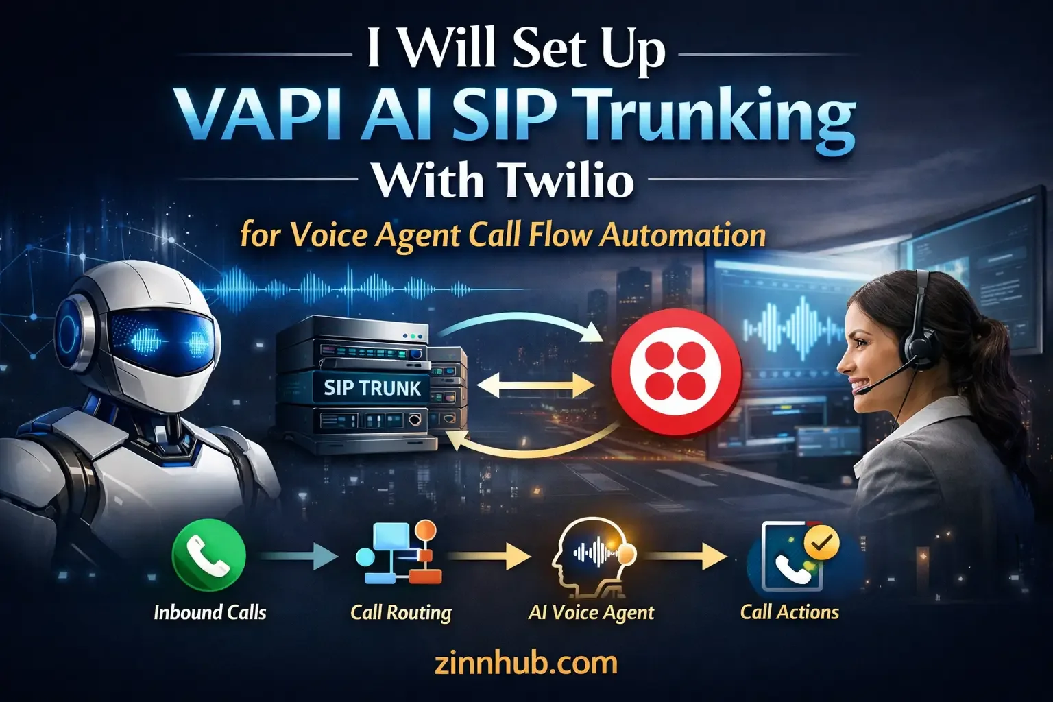 I Will Set Up Vapi Ai Sip Trunking With Twilio For Voice Agent Call Flow Automation 1 I Will Set Up Vapi Ai Sip Trunking With Twilio For Voice Agent Call Flow Automation