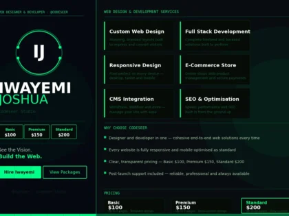 I will design and develop a custom responsive website for your brand using WordPress or Webflow