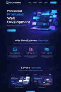 web front end