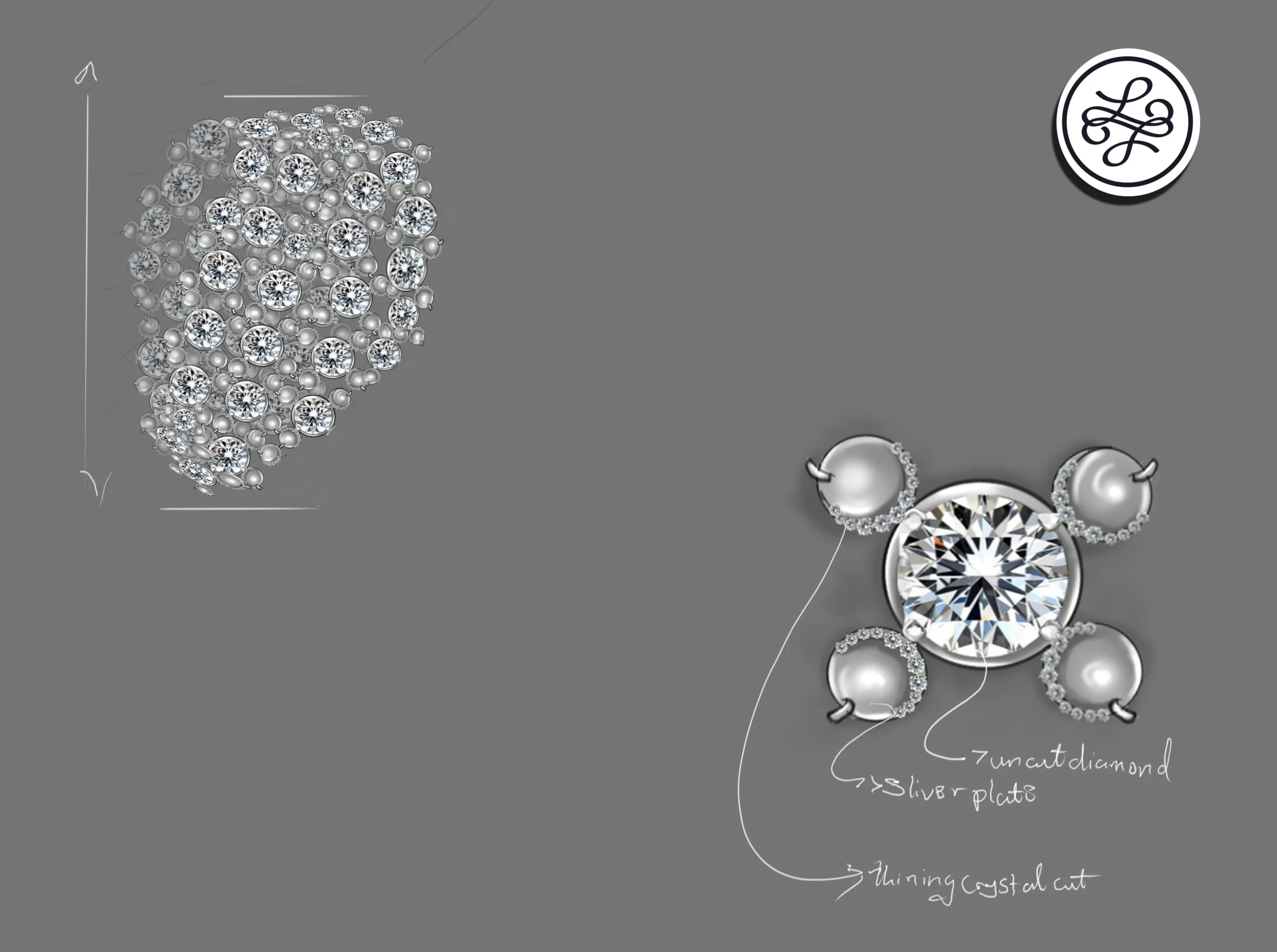 I Will Design Custom Jewelry Sketches, Rings, Necklaces &Amp; Pendants With Manufacturing Guides 3 I Will Design Custom Jewelry Sketches, Rings, Necklaces &Amp; Pendants With Manufacturing Guides - Image 3