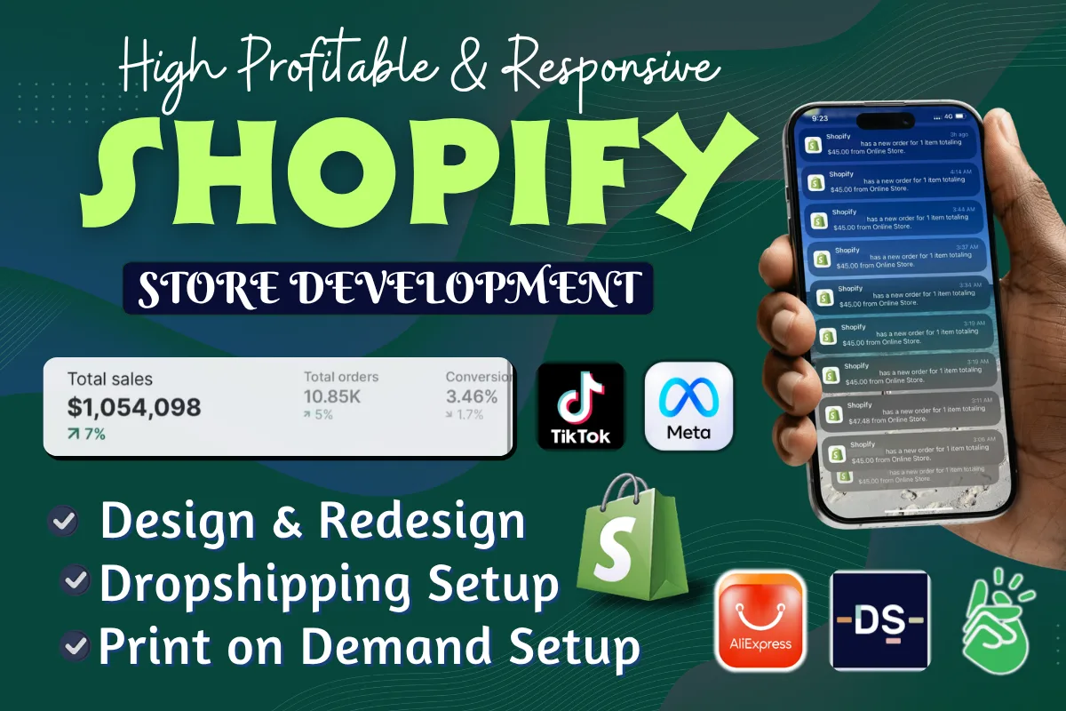 I Will Design And Launch A Profitable Shopify Store With Winning Products And Seo 1 I Will Design And Launch A Profitable Shopify Store With Winning Products And Seo