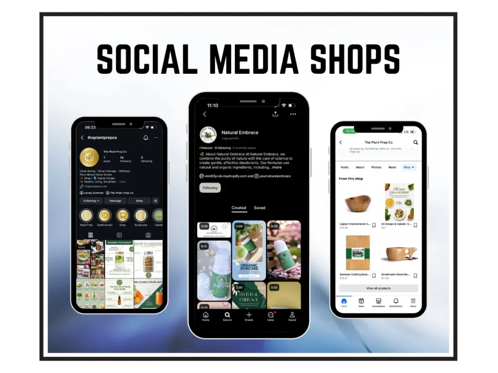 Social Media Shops