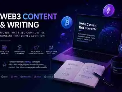 I will write high-converting Web3 content and crypto articles