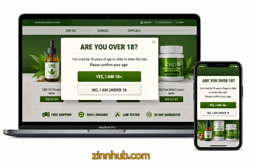 CBD E-Commerce Store — Compliant Shopify Build