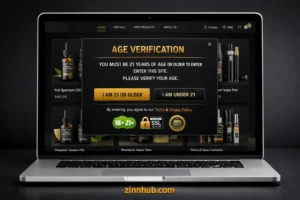 Hemp & Vape Store — Shopify Design With Full Compliance