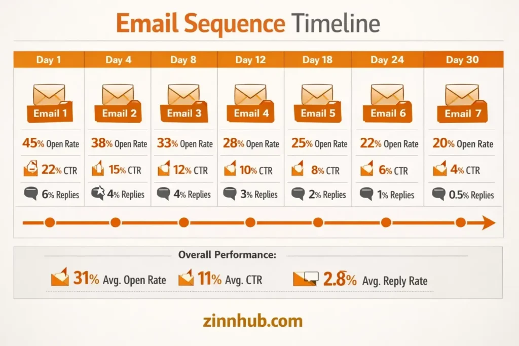 21-Email Autoresponder Series — Subscriber Nurture Campaign