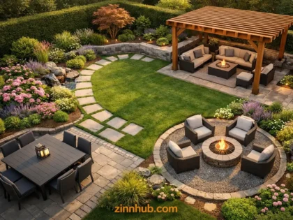 I Will Create Photorealistic 3D Garden Design, Landscape Planning & Walkthrough Renderings