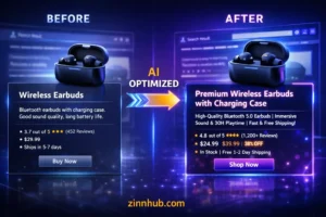 ChatGPT AI Shopping Optimisation — 30 Products Optimised