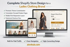 Shopify Ladies Clothing Store — Premium Conversion Design