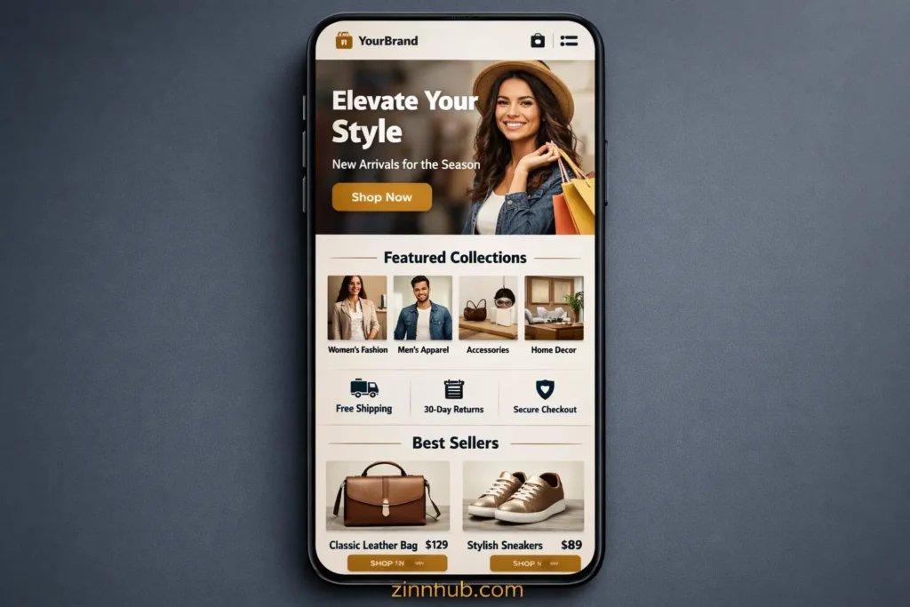 Shopify Homepage Development — Premium Ecommerce Design