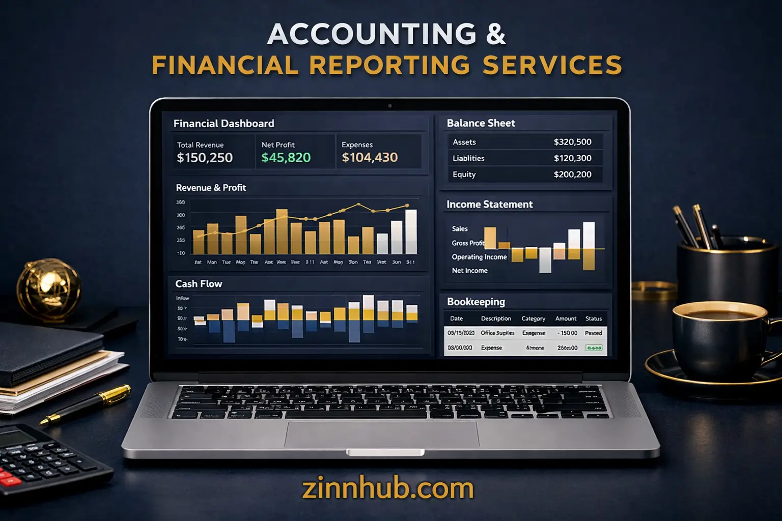 I Will Handle Your Bookkeeping, Tax Filing, Financial Reporting &Amp; Management Accounts 3 I Will Handle Your Bookkeeping, Tax Filing, Financial Reporting &Amp; Management Accounts - Image 3