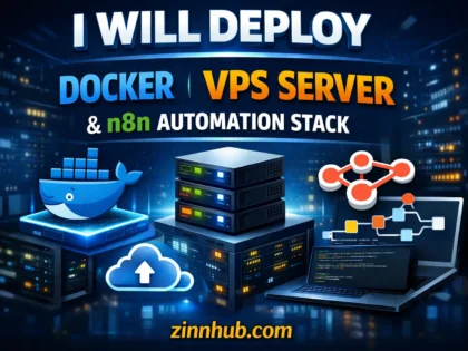 I Will Deploy Docker, VPS Server & n8n Automation Stack