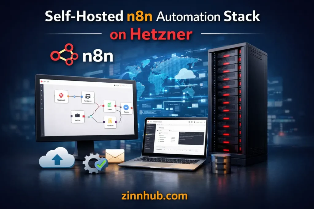 Self-Hosted n8n Automation Stack on Hetzner