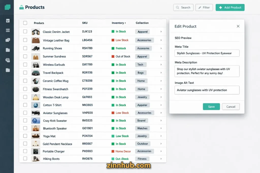 Bulk Product Upload for E-commerce Brand