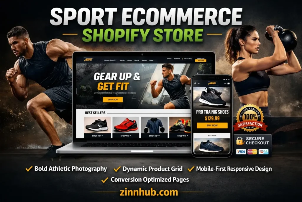 Sport Ecommerce Shopify Store