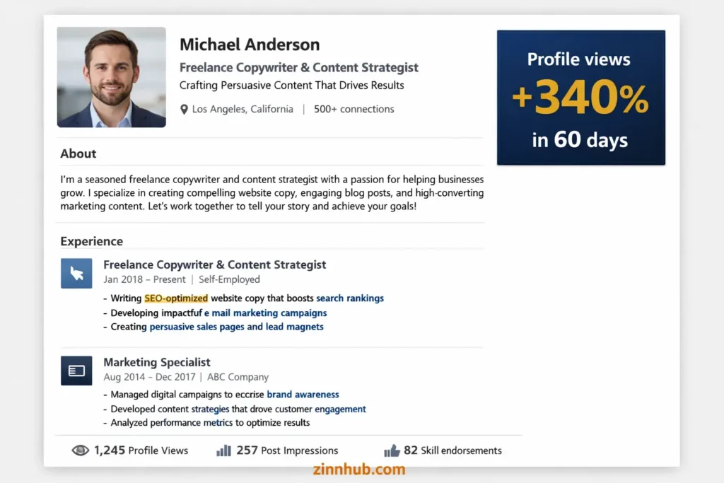 LinkedIn Profile Optimisation for Tech Professional