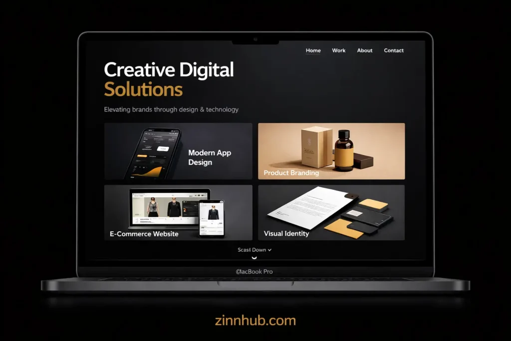 Modern Agency Portfolio Framer Site