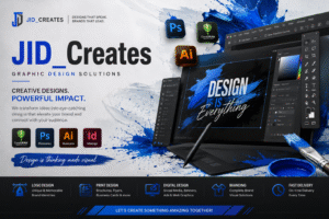 Brand Identity and Promotional Banner Design.