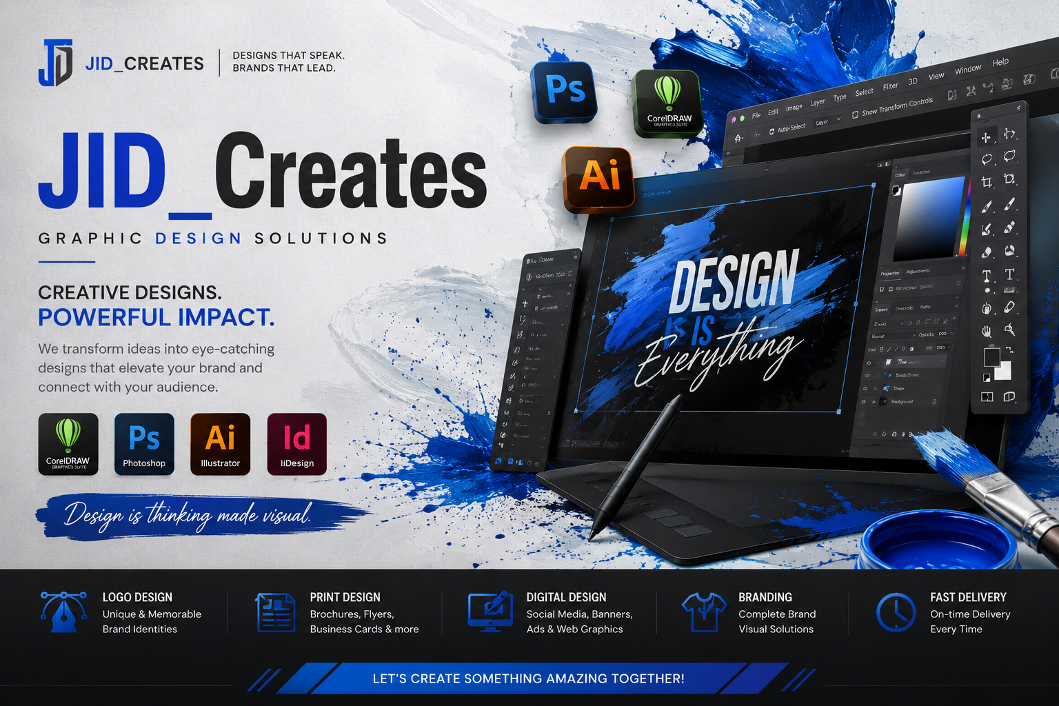 I Will Create Custom Logo, Brand Identity, And Social Media Graphics For Your Brand 1 I Will Create Custom Logo, Brand Identity, And Social Media Graphics For Your Brand