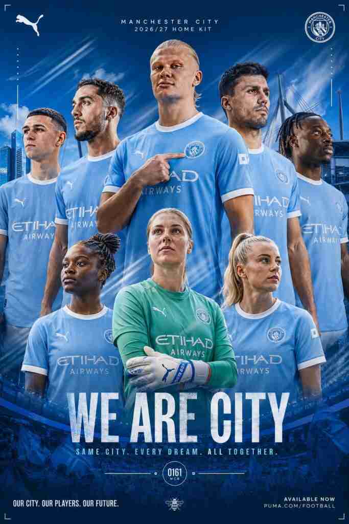 Man City 26/27 Home Kit