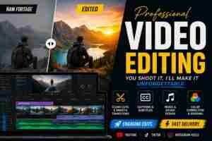 “Engaging TikTok/Reels Video Edit with Captions & Smooth Transitions”