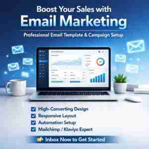 Sales Funnel & Email Marketing Setup for Small Business