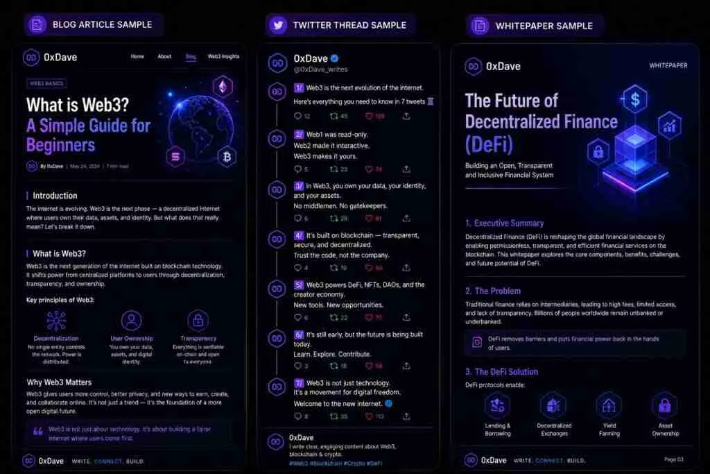 Web3 Whitepaper Sample — DeFi Project Breakdown