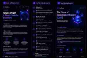 Web3 Whitepaper Sample — DeFi Project Breakdown