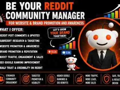 I will create and manage Reddit posts to organically promote your SaaS, app, or business