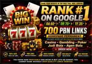 High Authority Backlinks for Casino & Betting Site