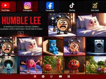 I will create AI storytelling videos for YouTube Shorts, TikTok and Reels