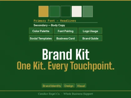 I will create a professional brand style guide and complete visual identity kit for your business