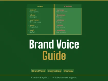 I will write a complete brand voice guide for consistent communication across every platform