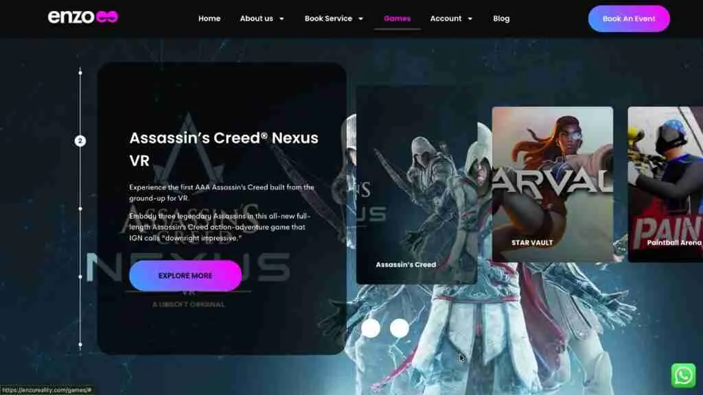 Enzo Reality Booking Platform