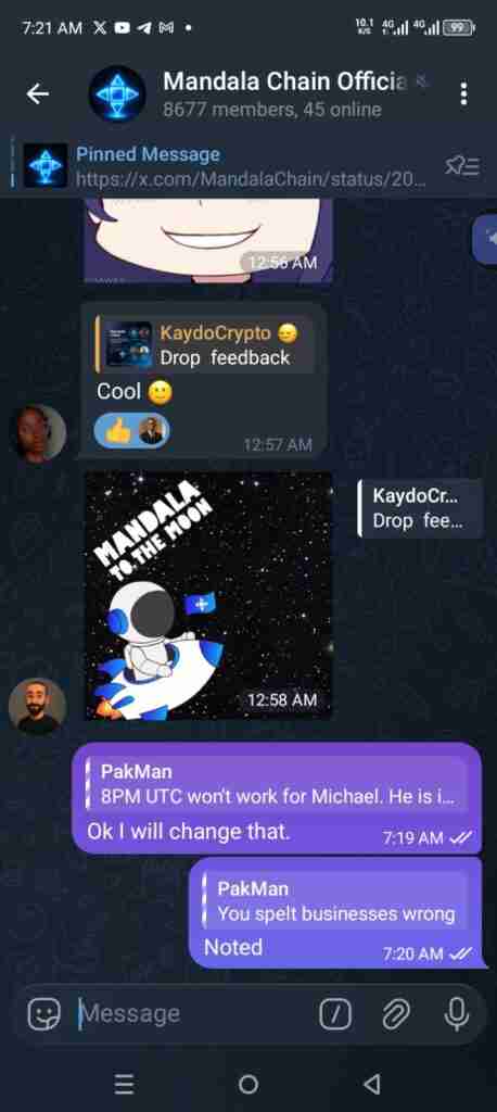 Kaydo chats