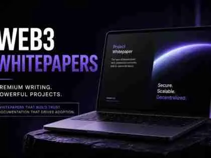 I will write a professional Web3 whitepaper for your blockchain project