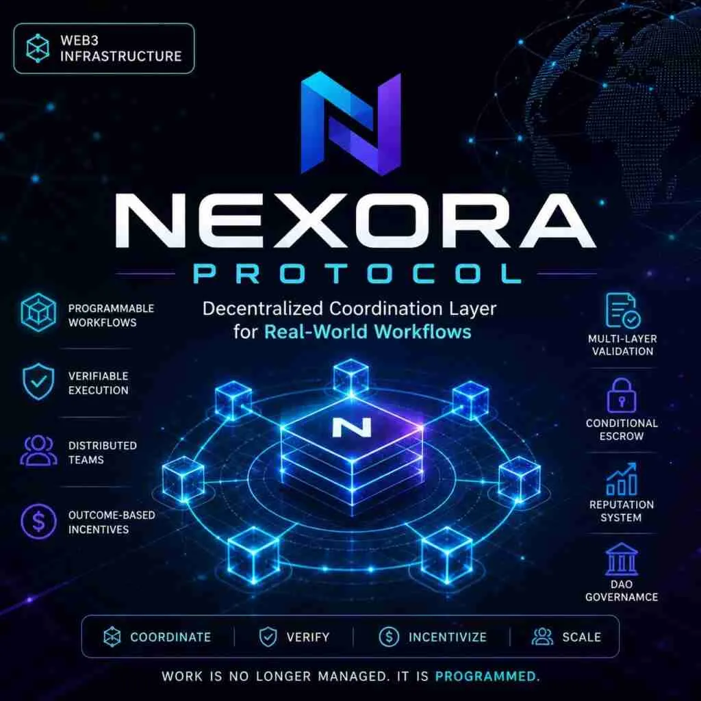 Nexora Protocol — Web3 Coordination Layer Whitepaper