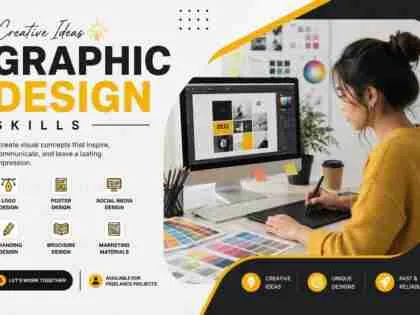 I will design eye-catching flyers, social media posts, and branding graphics for your business.