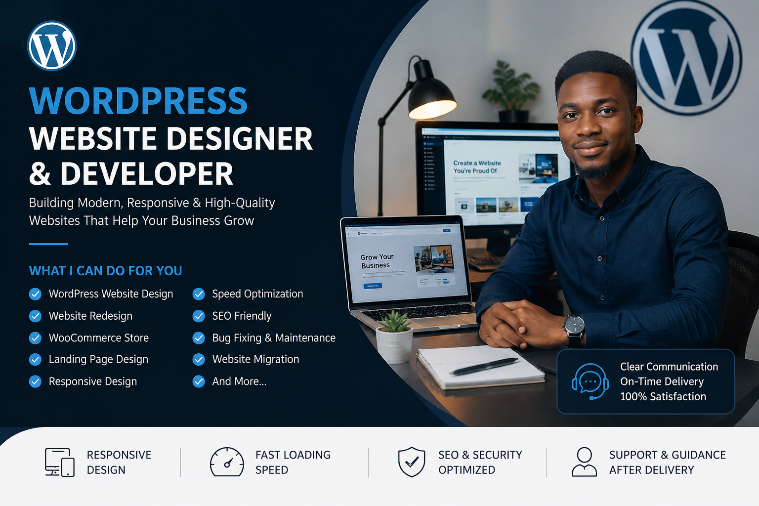 I Will Design And Develop A Professional Wordpress Website For Your Business 1 I Will Design And Develop A Professional Wordpress Website For Your Business